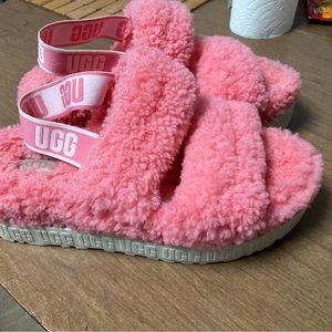 UGG Flufitta Platform slippers